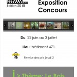 Affiche expo concours 2015